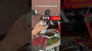 Continental GT 650 Vibration Test On Full Throttle💀 GT 650 Vibration Test #continentalgt650 #gt650