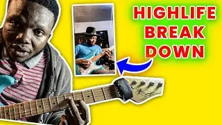 Very Basic Highlife Guitar Tutorial for Beginner| Learn Highlife Guitar lines