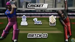 IPL 2020 Match 33 RR vs RCB Highlights - IPL Gaming Series - Cricket 19