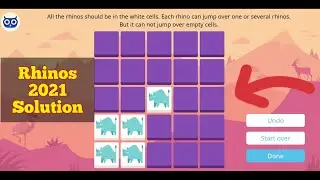 Rhinos - 2021 Solution | Class 10 | Brics Math