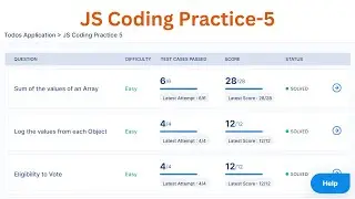 Arrays and Objects JavaScript JS Coding practice 5 answers| Nxtwave|