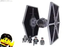 🔄 LEGO Star Wars 2018 Imperial TIE Fighter review! 75211 re upload Solo Movie