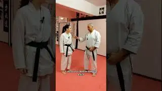 Matilde e l'amica cintura nera 😂 (Ep11) #shortsvideo #karate #shotokan #shotokai #funny #short