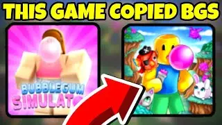 This Game COPIED Bubble Gum Simulator... Roblox Bubble Gum Clicker