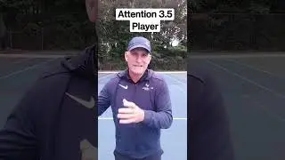 There is nothing wrong with being a 3.5 tennis player