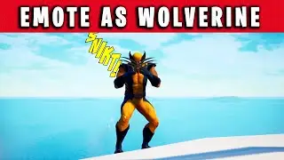 Emote as Wolverine - (Week 6 Wolverine Challenge)