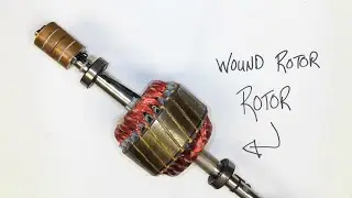 AC machines Wound Rotor Motor Rotor (EQUIPMENT EXAMPLE)