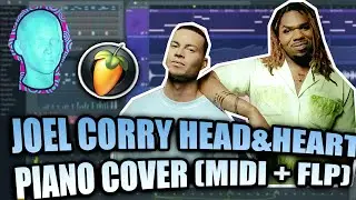 Joel Corry - Head & Heart (MIDI + FLP) (FL Studio Piano Tutorial / Cover)