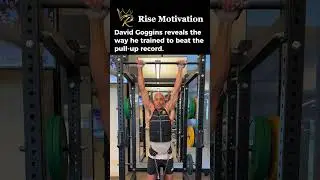 Back When David Goggins Showed His Secret Way To Beat The Pull-Up Record...  #davidgoggins