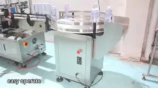 bottle collecting turntable