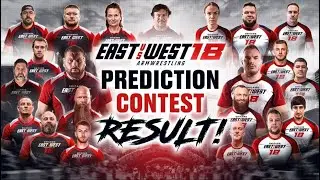 Beyond the Table #2 - EVW18 Prediction Contest Results