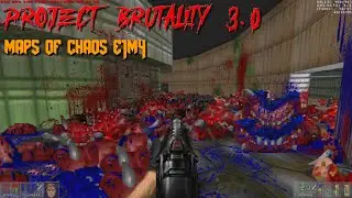 Project Brutality 3.0 - Maps of Chaos | E1M4: Command Control | 4K/60