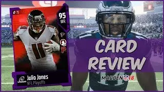 Обзор карт MUT 18 | Игровой процесс и обзор карт Julio Jones в плей-офф