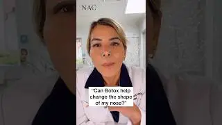 Может ли ботокс помочь изменить форму носа? #drbitafarrell #botox #antiaging