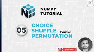 5.  Randomize NumPy Arrays (Choice, Shuffle, Permutation)