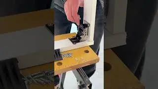 Use 90 degree self-locking folding hinges to attach to the legs of the folding table