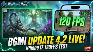 BGMI 120FPS Test on iPhone 17 &ndash; Smoothest Gameplay Ever?
