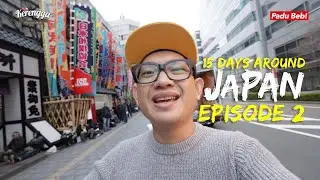 Standing 3 Hours In Line For SUMO Tickets! 😃 | 15 Days Around Japan Ep.02 (ENG SUBS)