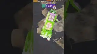 Monster jam showdown freestyle Grave Digger 30th anniversary sidewalls