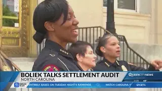 NC auditor talks settlement audit related to new CMPD chief