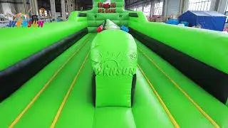 Inflatable Bungee Run Game & IPS System