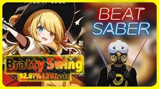Beat Saber - This Long Tech Map Goes CRAZY | Bratty Swing (Shinse)