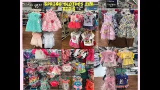 WALMART AFFORDABLE SPRING  SUMMER CLOTHING FOR KID'S  / SHOP WITH ME 2019