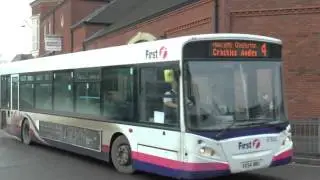 NEWCASTLE UNDER LYME BUS STATION JAN 2017