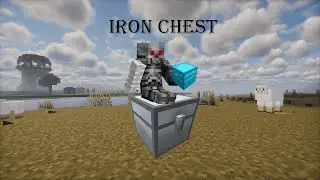 Обзор мода Iron Chest. Minecraft Forge 1.20.1