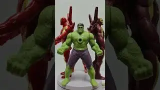 avengers superhero toys spider-Man, ironman, hulk toys rotating video #shorts #avengers