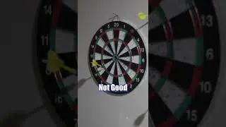 Expensive VS Cheep dart board #shorts