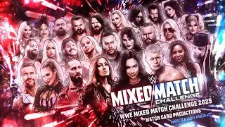 WWE Mixed Match Challenge 2025 Match Card Predictions
