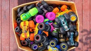 Surprise Box Monster Truck Toy Collection Review | Unboxing & Playtime Fun