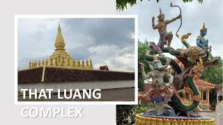 Roam at Pha That Luang Complex, Vientiane