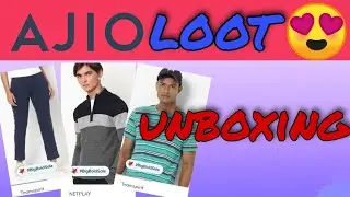 Ajio loot Unboxing️&zwj;🔥️&zwj;🔥||Ab Hogi Unboxing