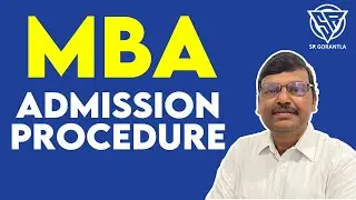 MBA Admission Procedure 2021 | MBA Course Detail | SR Gorantla