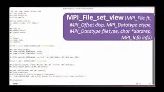 PRACE Video Tutorial - MPI I-O