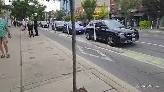 Welcome To Greek Town Danforth Ave Walk 🇬🇷🇨🇦 (Toronto)