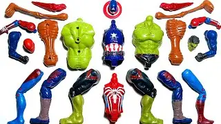 AVENGERS TOYS MARVEL'S SPIDER-MAN, SIREN HEAD, HULK, CAPTAIN AMERICA SUPERHERO ACTIONFIGURE TOYS 