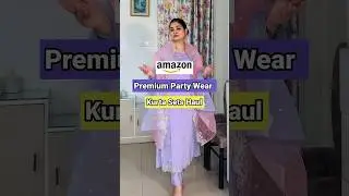 Amazon premium party wear kurta sets 😍 #shorts