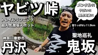【トレイルランニング/超人気スポット/丹沢/ヤビツ峠走】聖地巡礼/真夏の激坂チャレンジ！！タイムアタック👊/50歳トレラン2年生/普通のひとが何分で走れる？！！
