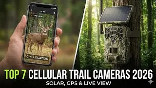 Top 7 Best Cellular Trail Cameras in 2026 (Live View, Solar & GPS)
