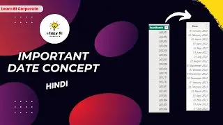 Convert YearMonth Column to Date in Power BI | Power BI Tutorial for Beginners in Hindi.