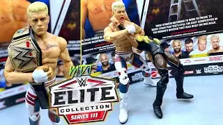 ОБЗОР ФИГУРКИ WWE ELITE 111 КОДИ РОУДСА И ТРИШ СТРАТУС!