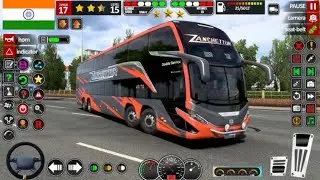 City Bus Simulator Gameplay | Stop to Stop Passenger Pick & Drop ||@Bhunia_Gaming