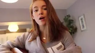 Demons by Allie Sherlock but every time she says Demons it goes faster