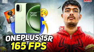 OnePlus 15R BGMI Testing 165 FPS With 4.2 Update Hacker or What