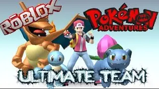 ROBLOX - Pokemon Adventures - My new team + Pokemon Battle