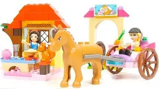 Lego Juniors Disney 10738 Snow Whites Forrest Cottage & Lego Friends 10726 Stephanies Horse Carriage