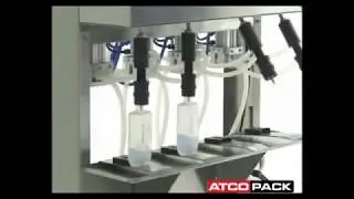 Semi Automatic 4 Head Filling Machine - ATCOPACK